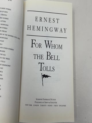 For Whom the Bell Tolls