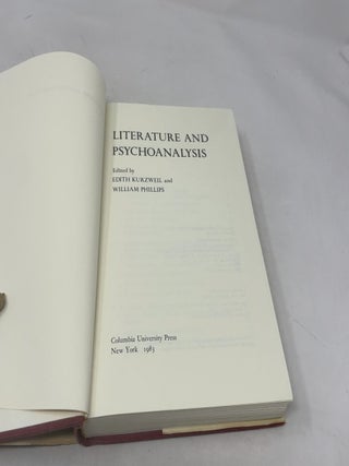 Literature and Psychoanalysis