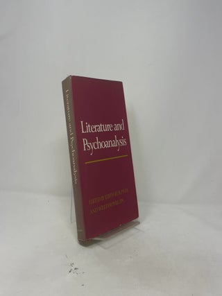 Literature and Psychoanalysis