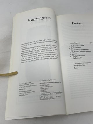 Linear B and Related Scripts