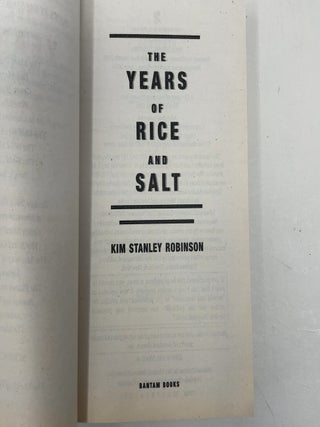 The Years of Rice and Salt: A Novel