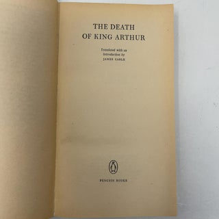 The Death of King Arthur (Penguin Classics)