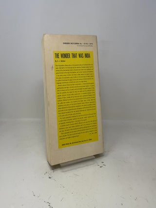 The Wonder That Was India Vol I