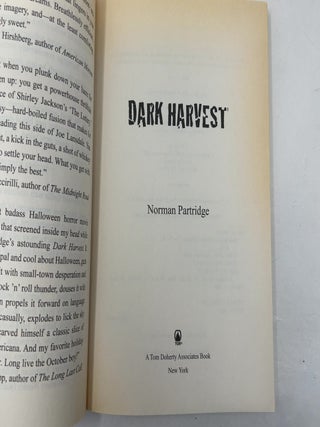 Dark Harvest