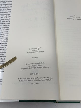 The Naked Heart : The Bourgeois Experience from Victoria to Freud