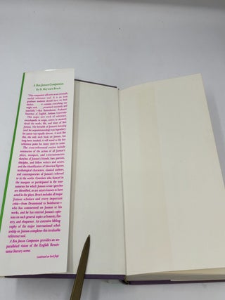 A Ben Jonson Companion