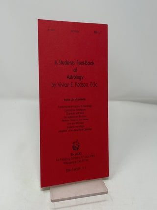 A students' text-book of Astrology