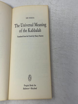 The Universal Meaning of the Kabbalah