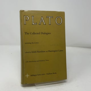 Item #446238 Plato, The Collected Dialogues. Edith Hamilton, Huntington Cairns