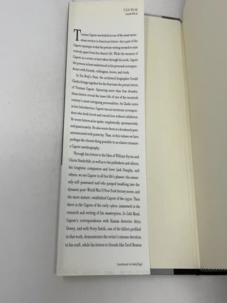 Too Brief a Treat: The Letters of Truman Capote