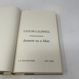 Answer As a Man