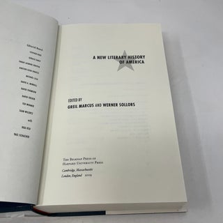 New Literary History of America (Harvard University)