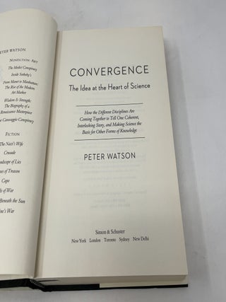 Convergence: The Idea at the Heart of Science