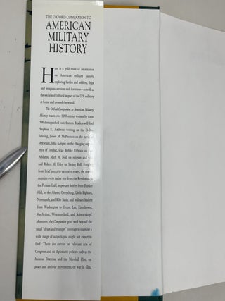 The Oxford Companion to American Military History
