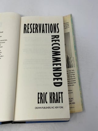 Reservations Recommended