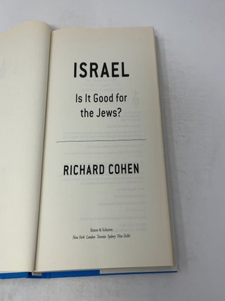 Israel: Is It Good for the Jews?