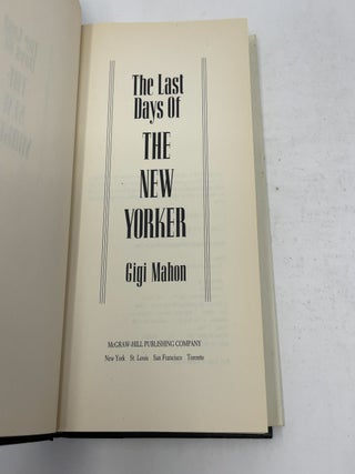 The Last Days of the New Yorker