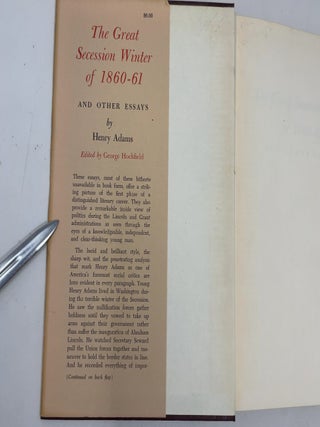 The Great Secession Winter of 1860-61 and Other Essays
