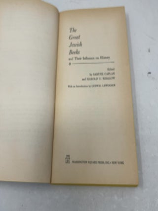 The Great Jewish Books
