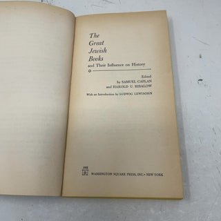 The Great Jewish Books