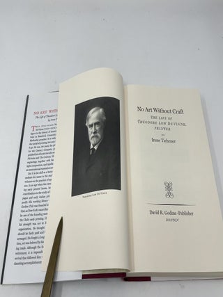 No Art Without Craft: The Life of Theodore Low de Vinne