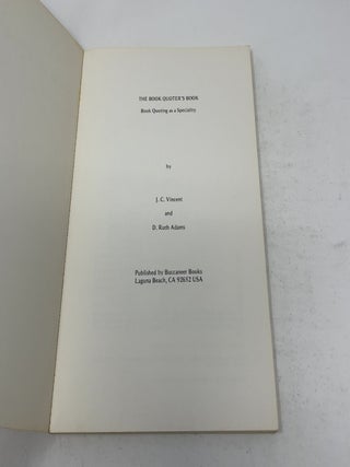 The Book Quoter's Book