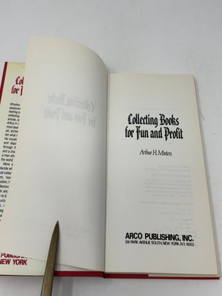 Collecting Books For Fun and Profit