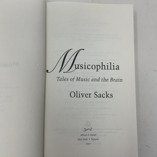 Musicophilia: Tales of Music and the Brain
