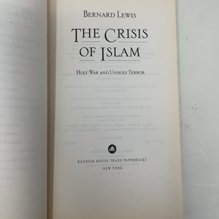 The Crisis of Islam