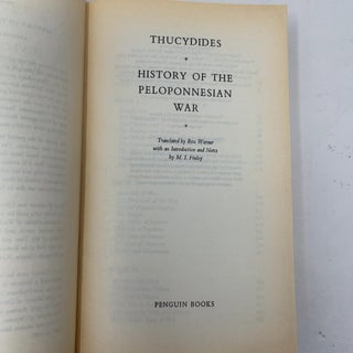 History of the Peloponnesian War
