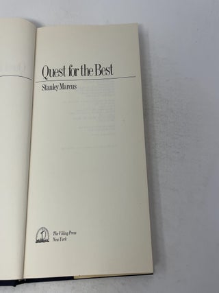 Quest for the Best