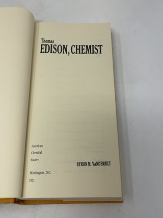 Thomas Edison, Chemist