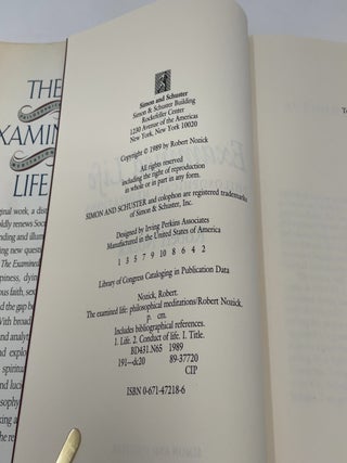 The Examined Life: Philosophical Meditations