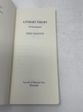 Literary Theory: An Introduction