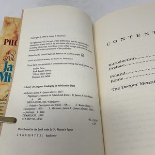 Pilgrimage: A Memoir of Poland and Rome