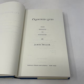 Examined Lives: From Socrates to Nietzsche