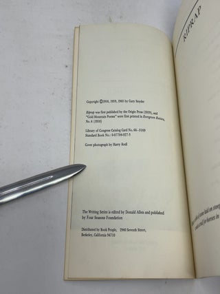 RIPRAP & Cold Mountain Poems