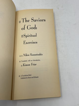 The Saviors of God: Spiritual Exercises