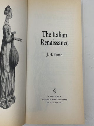 The Italian Renaissance