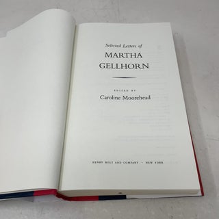 Selected Letters of Martha Gellhorn