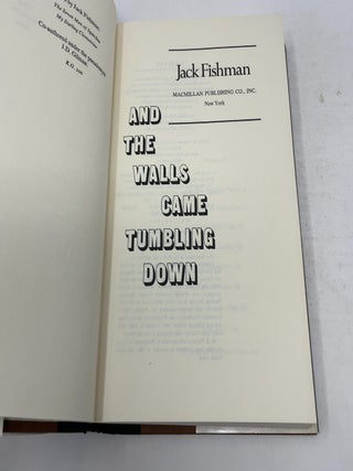 And the Walls Came Tumbling Down