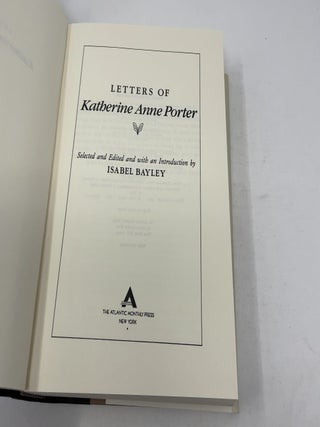 Letters of Katherine Anne Porter