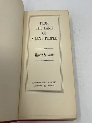 From The Land of Silent People