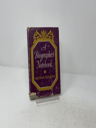 A Biographers Notebook