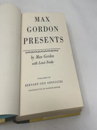 Max Gordon Presents