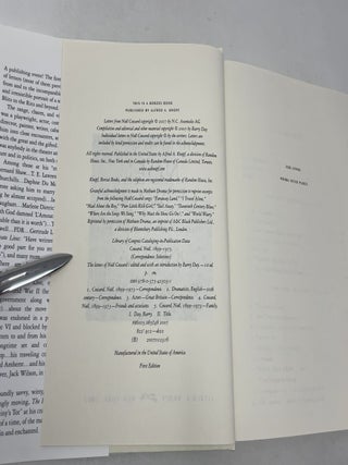 The Letters of Noel Coward