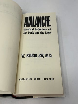 Avalanche: Heretical Reflections on the Dark and the Light