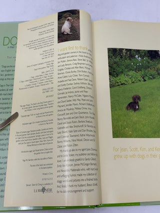 Dogs in their Gardens