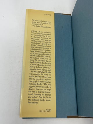 Judgment Day: My Years with Ayn Rand