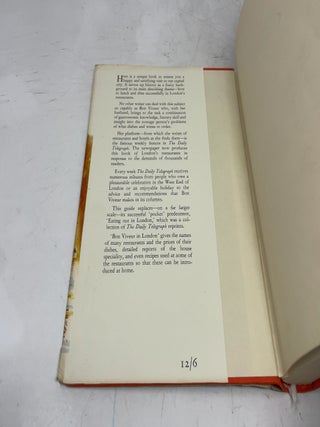 The Daily Telegraph Book of Bon Viveur in London
